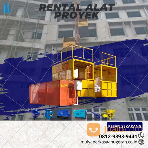 Sewa Lift Barang Semarang | Rental Lift Barang Proyek Semarang | Rental Hoist Crane Semarang