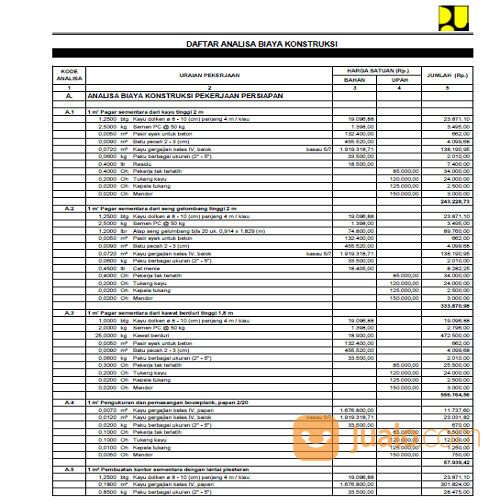 Jasa Hitung RAB Bangunan