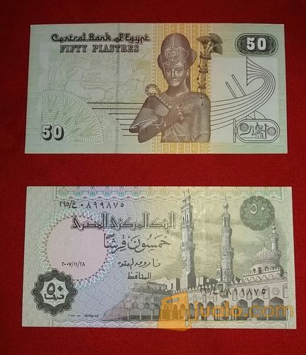 Mesir : 50 Piastres, UNC.