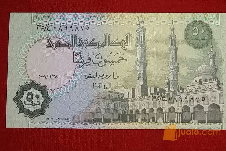 Mesir : 50 Piastres, UNC.
