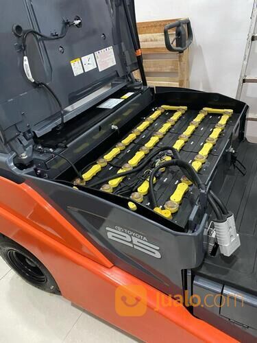 Forklift Toyota Elektrik Kapasitas 2,5 ton Bekas Paling Laris