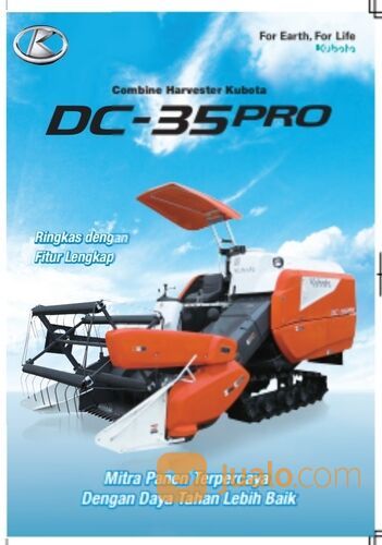 Mesin Potong Padi Merk Kubota DC-35pro