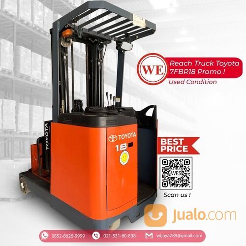 Forklift Toyota Diesel 62-8FD30 Kapasitas 3 ton Garansi Resmi - Wijaya Equipments(WE)