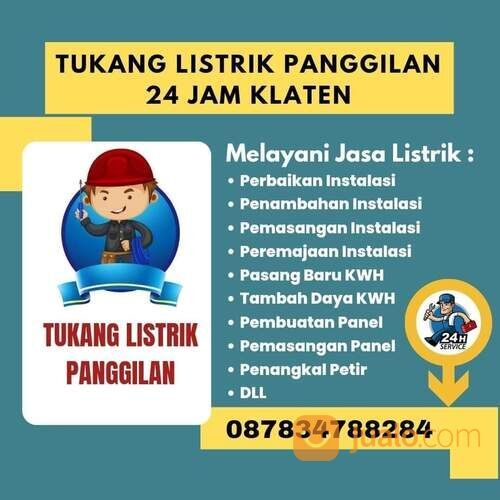 Tukang Listrik Bayat 087834788284
