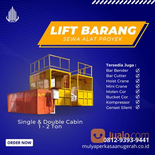 SEWA LIFT BARANG MAGELANG | RENTAL LIFT BARANG MAGELANG | SEWA ALIMAK MAGELANG