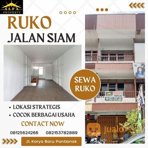 Alfa Property Ruko Jalan Siam Kota Pontianak