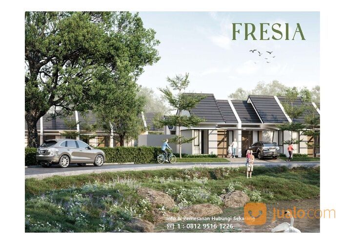Rumah Bagus & Modren Cifest Hill Cikarang Tipe FRESIA 3 Kamar Tidur