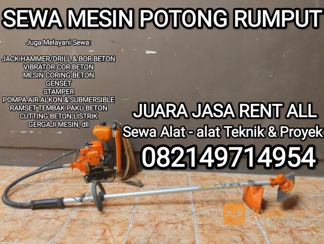 MOJOKERTO Rental Sewa Mesin Babat Potong Pemotong Rumput