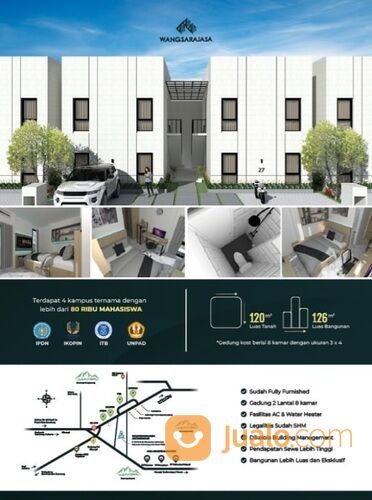 Rumah Kost Eksklusif Wangsarajasa Jatinangor