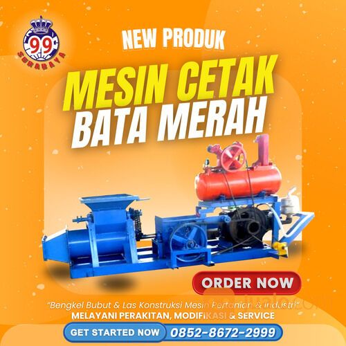 Mesin Cetak Bata Merah