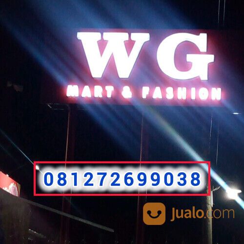 081272699038 Jasa Neon Box Billboard Huruf Timbul
