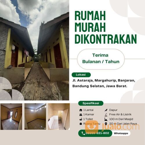 Rumah di Sewa/kontrakan terjangkau lokasi strategis wilayah Banjaran Bandung Selatan