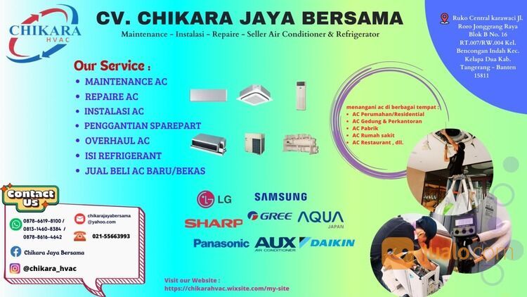 JASA SERVICE AHU MAINTENANCE KONTRAK PERTAHUN JABODETABEK
