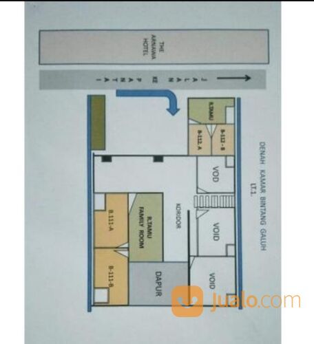 Pondok AR Hotel Pangandaran 6 Lantai