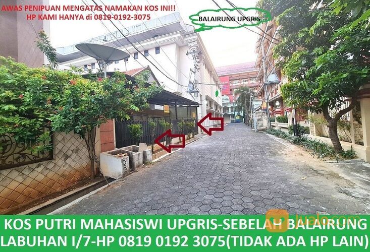 O8I9 OI92 3O75 Terima Kos Putri Dalam Kampus UPGRIS (dr,Cipto) Labuhan Semarang