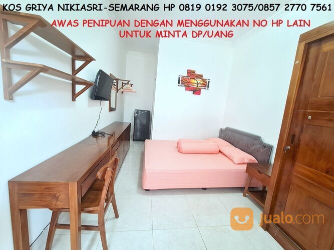 Kos Eksklusif campur Griya Nikiasri–Jl.Sadewa Utara III/23 Pindrikan Lor Semarang