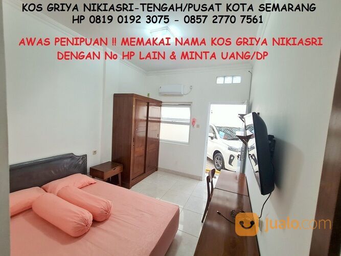 Kos Eksklusif campur Griya Nikiasri–Jl.Sadewa Utara III/23 Pindrikan Lor Semarang