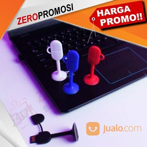 Souvenir USB Flashdisk Karet Standing FDBR06