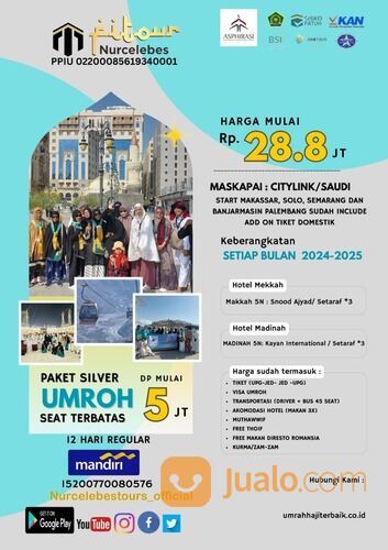 TRAVEL UMROH TERPERCAYA DI MAKASSAR 2024