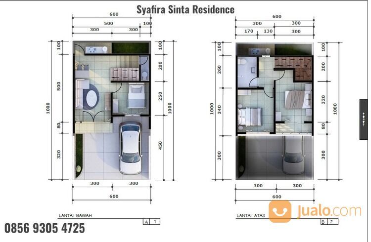 Syafira Sinta Residence rumah 2 lantai banyak bonusnya