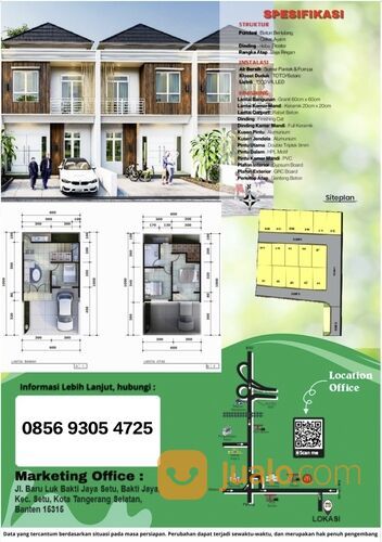 Syafira Sinta Residence rumah 2 lantai banyak bonusnya