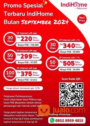 Melayani Pendaftaran Dan Pasang Internet Wifi IndiHome by Telkomsel
