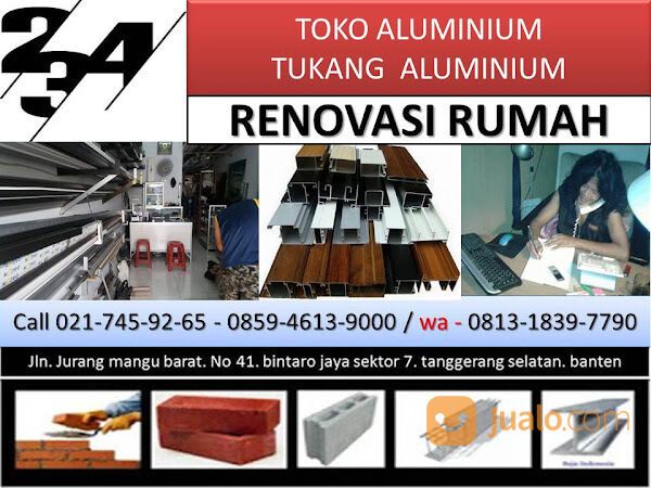Toko Kusen Aluminium Tangerang Selatan Banten