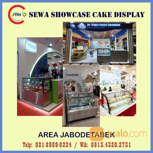 sewa showcase cake display