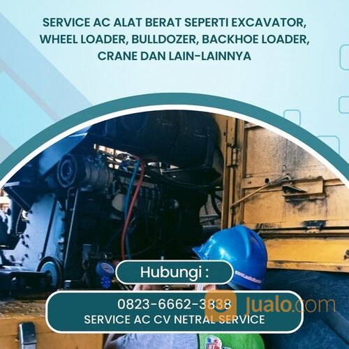 Service AC Alat Berat Pontianak 082366623838