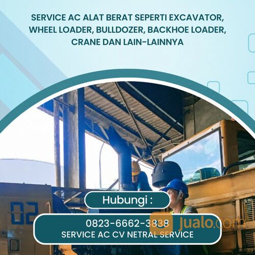 Service AC Alat Berat Pontianak 082366623838