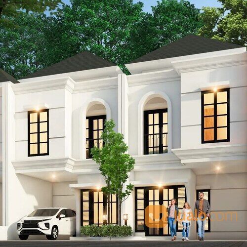 Rumah 2 Lantai di Dalam Cluster Dekat Sekolahan Akses Stasiun dan Tol