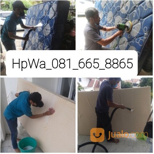 HP/Wa. 081_665_8865 Jasa Cuci Sofa Springbed Jatibening Bekasi Garan Bersih Nyata Murah