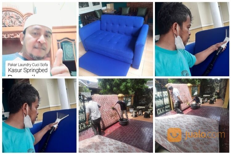 HP/Wa. 081_665_8865 Jasa Cuci Sofa Springbed Jatibening Bekasi Garan Bersih Nyata Murah