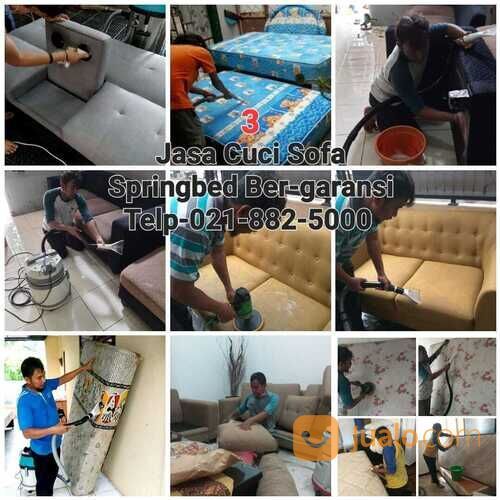 HP/Wa. 081_665_8865 Jasa Cuci Sofa Springbed Jatibening Bekasi Garan Bersih Nyata Murah