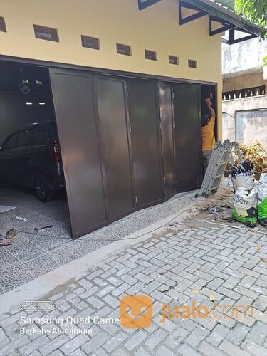 Pintu Garasi Aluminium Custom