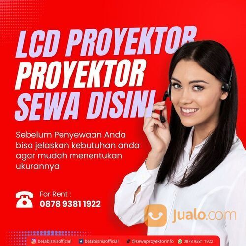 Proyektor LED dan Full HD Tersedia untuk Disewa, Pesan Sekarang!