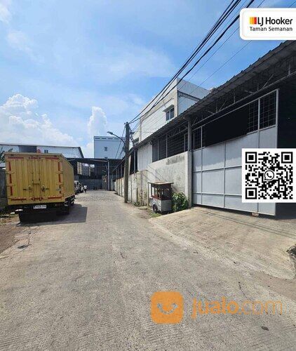 TURUN HARGA!! Gudang Kapuk Kamal Muara, Penjaringan, 13x44 m², SHM (TSI/15790)