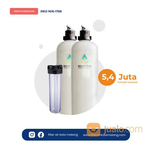 Filter Air Kuning, Kotor, Bau Karat & Besi - Filter Air Kota Malang EcoFilter