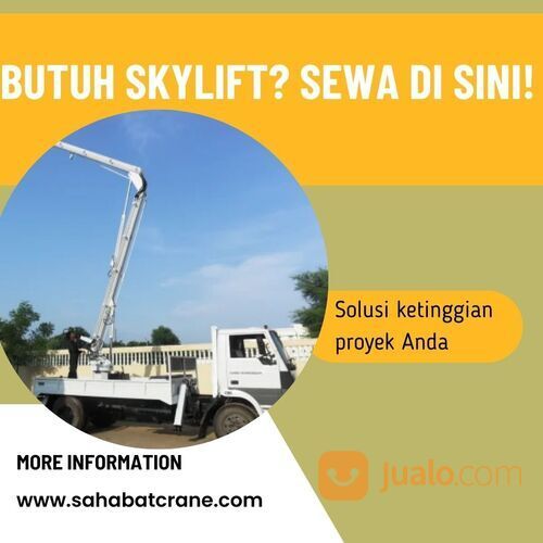 Layanan Sewa Skylift Profesional di Tebet Timur - Jakarta Selatan