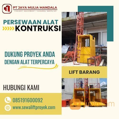 Sewa Lift Barang Palembang | Kapasitas 1-4 Ton