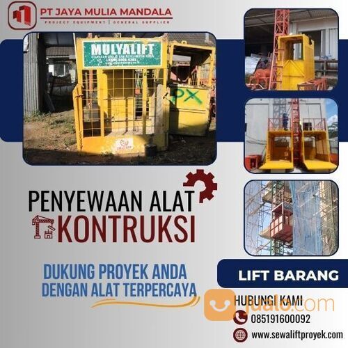 Sewa Lift Barang Bandung | Kapasitas 1-4 Ton