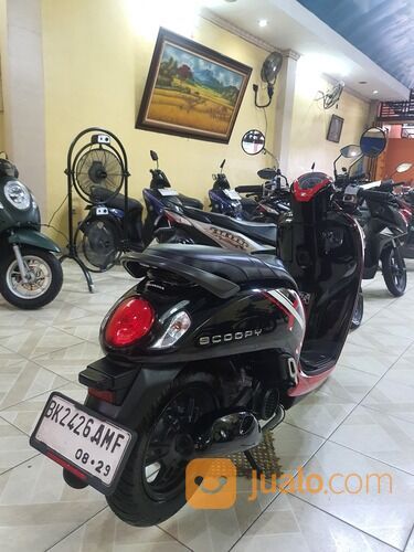 New Scoopy F1 Sporty Buka Plat Spti Baru-Odomtr 3.000 KM
