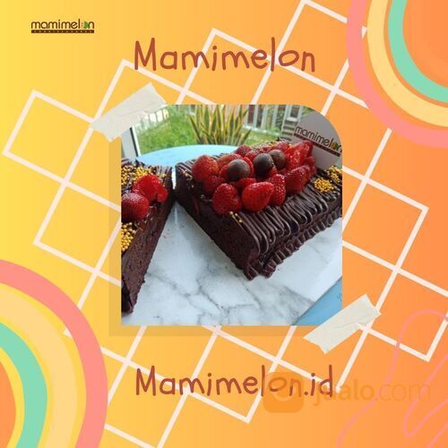 LEZAT! Bolu Coklat Blueberry MAMIMELON di Tanjung Duren Selatan Jakarta Barat