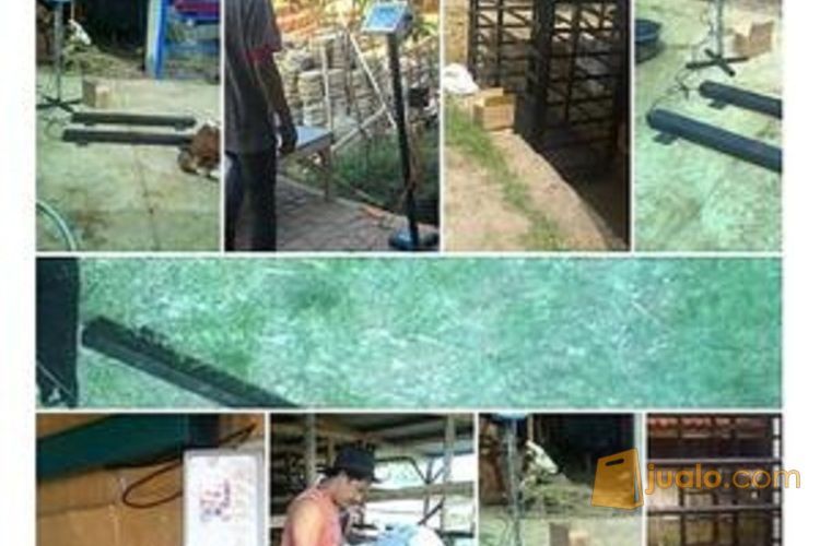 Timbangan sapi digital + Krangkeng portable