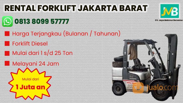 WA 081380995777 Sewa Forklift Kembangan, Meruya, Srengseng dengan harga terjangkau