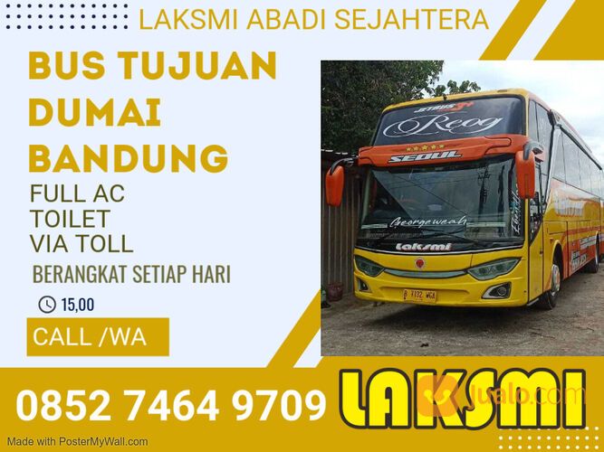 Bus Dari Dumai Ke Bandung, Call/HpWa085274649709, Po.Laksmi