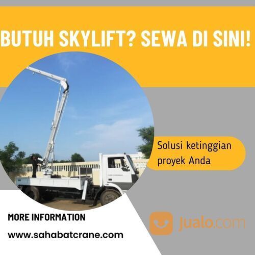 "Hubungi 082229990034 – Jasa Sewa Skylift di Cipete, Kota Tangerang