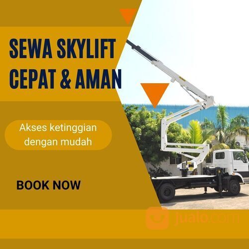 Hubungi 082229990034 - Jasa Sewa Skylift Terpercaya di Panunggangan Utara, Kota Tangerang
