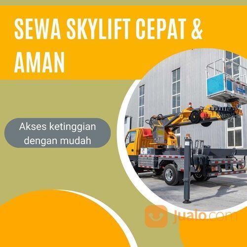 Hubungi 082229990034 - Jasa Sewa Skylift Terpercaya di Panunggangan Utara, Kota Tangerang