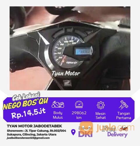 HONDA BEAT DELUXE Tahun 2022 Warna Abu Abu